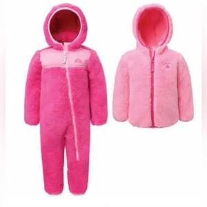 Infant Kids Baby Jacket 2-piece Fleece Set 18 Months